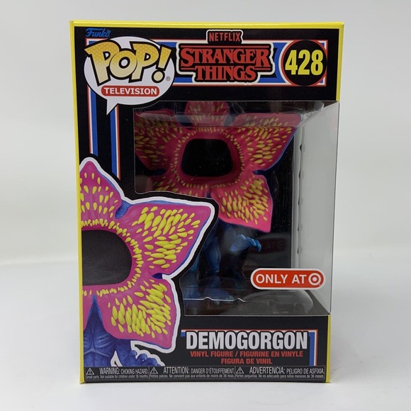 Funko POP!: Stranger Things Demogorgon Black Light  Target Exclusive - Picture 2 of 8
